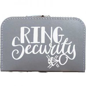 Koffer voor trouwringen -> ring security