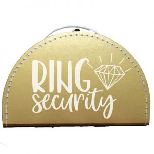 ringkoffer huwelijk ring security